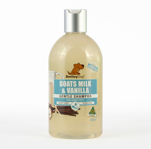 Smiley Dog Goats Milk and Vanilla Shampoo - 500ml