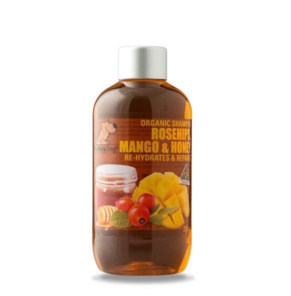 Rosehips, Mango & Honey Shampoo - Re-Hydrates & Repairs - 500ml