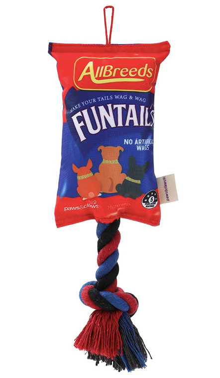 FUNTAILS LOLLIES SNACKS OXFORD TUGGER W/ ROPE