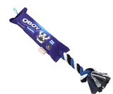 OBOY SNACKS OXFORD TUGGER TOY W/ ROPE